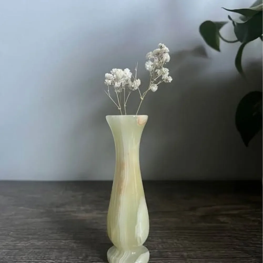 Vintage Onyx Bud Vase - Picture 2 of 8
